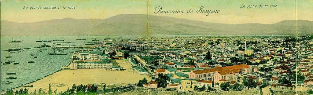 Πανοραμική εικόνα της παλιάς Σμύρνης