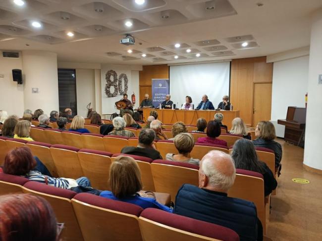 Πρόεδρος του Συλλόγου Σμυρναίων-Μικρασιατών "Η ΙΩΝΙΚΗ ΕΣΤΙΑ" κ. Γεώργιος Χονδρογιαννίδης