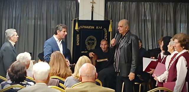 Παρουσίαση βιβλίου: Ένας φιλήσυχος άνδρας του Γιάννη Λαγουδάκη - Παρουσία εκπροσώπων εκκλησίας και πολιτείας