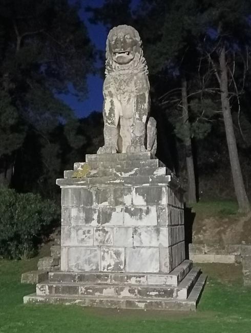 Η Ιωνική Εστία Θεσσαλονίκης στον Λέοντα της Αμφίπολης