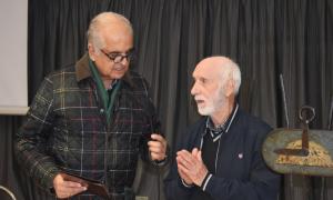 Εγκαίνια έκθεσης γλυπτικής του Νίκου Κούτουλα στην Ιωνική Εστία Θεσσαλονίκης